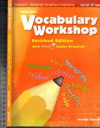 在飛比找Yahoo!奇摩拍賣優惠-佰俐O 《SADLIER Vocabulary Worksh