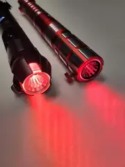 Lightsaber Blade Plug 1 Inch Black or Silver Light Saber Blade Plug Stud