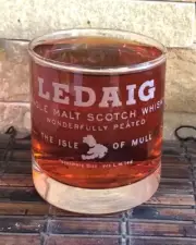 LEDAIG Collectible Whiskey Glass 8 Oz