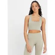 MP Women's Shape Seamless Sports Bra - Soft Grey - M