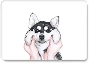HLAAJJX Hard Shell Compatible with MacBook Pro 13 inch 2015 2014 2013 2012 Release A1502 A1425, Printing Plastic Protective Laptop Case for MacBook Pro Retina 13.3 inch,Husky