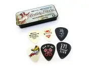 Reverend Willy's Guitar Picks Billy Gibbons Pick Tin 6 picks Medium Dunlop