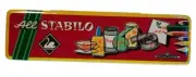 Vintage All Stabilo Swan 6PC. Color Sharpened Pencils In Tin No. 8072