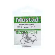 Mustad Hooks Drop Shot No-Twist Swivel (NTS548-5U) Pick Any Size Black Nickel
