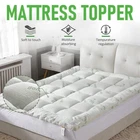 Bamboo Mattress Topper 2cm Deep Pocket Matress Pad King/Queen/Double/KS/Single