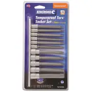Kincrome K5226 - In-Hex Torx Sockets Set 11 Piece Tamperproof