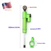 CNC Green Steering Damper Motorcycle Stabilizer Linear Reversed Safe Control US