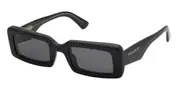 Nina Ricci SNR397 0700 Men's Sunglasses Black Size 50