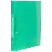 King Jim A4 2 D-Ring Simplease Binder 20mm Green