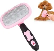 360° Rotatable Pet Grooming Comb Large Pet Hair Comb for Dog Cat Massager Ergonomic Grip Detangle Hair