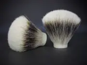 Lot of 2 mixed (silvertip badger & boar) shaving brush knots (free shipping)