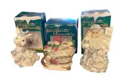 Mistletoe Moments Christmas Figurines Santa, Reindeer, Snowman Cornerstone