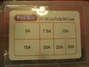 FUSE--ASSORTMENT--LOW PROFILE MINI--FUSE--100 PIECES