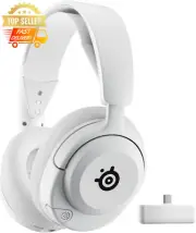 SteelSeries Arctis Nova 5X Wireless Gaming Headset White Bluetooth Xbox PC PS5