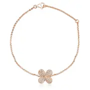 Solid 925 Sterling Silver Dainty Daisy Bracelet