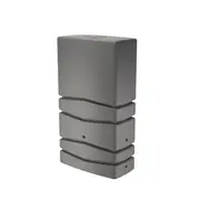Maze 350L Smooth Grey Aqua Tower Rainwater Tank