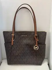 Michael Kors Jet Set , Brown Luggage MD EW TZ Tote