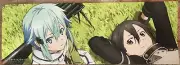SWORD ART ONLINE SAO GGO GUN GALE ASUNA SWORDSMAN KIRITO SINON SHINO POSTER 12