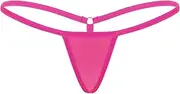 [TiaoBug] Women's Low Rise Sexy Micro Mini G-String Thong Underwear String Panty Lingerie