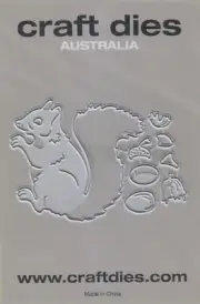 Squirrel - Metal Craft Dies/Cutting Dies for Scrapbooking & Papercraft