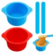 2Pcs Silicone Wax Warmer Liners, Wax Melt Liners for Warmers Reusable Non-Stick