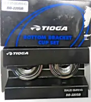 Tioga Sealed Bearing BB-220SB Bottom Bracket Cup Set American NOS