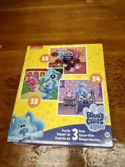 Blues Clues & You Puzzle 18 Piece Puzzles and 1- 24 Piece Puzzle
