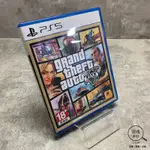 『澄橘』SONY PLAYSTATION 5 PS5 遊戲片 俠盜獵車手 GTA 5 中文版《二手 中古》A67516