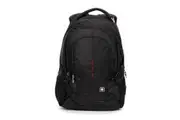 SUISSEWIN Swiss waterproof 15.6" laptop Backpack School backpack Travel Shoulder Bag SN9617 BlacK
