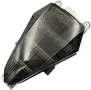 KIXURO for YZF R6 RJ15 2006 2007 2008 2009 2010 2011 2012 2013 2014 2015 2016 Tail Light Brake Turn Signals Integrated Light Light Motorcycle Turn Signal Light(Black 2008-2016 Smoke 1)