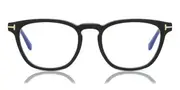 Tom Ford FT5890-B Blue-Light Block 005 Men's Glasses Black Size 51 - Private Health Rebate - Blue Light Block Available