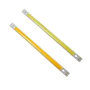 2PCS 120x10mm D12V 15W COB Chip Bulb Super Bright High Power 1450lm Aluminum LED Bulb Surface Mounted Devices Light BeadsFloodlight for Camper Light Bulb Light