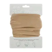 Annabel Trends Happywrap Neck Warmer Turban Women's Accessory 50x25cm Tan