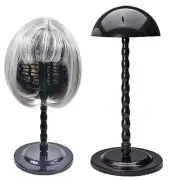 Plastic Wig Display Stand Mannequin Head Wig Holders for Styling Drying