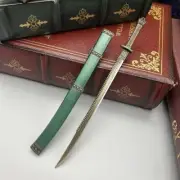 22CM Ancient Chinese Display Sword With Stand Collectable Model Swords Knives