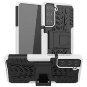 MCC Heavy Duty Samsung Galaxy S22 5G Shockproof Rugged Case Cover SM-S901 [White]