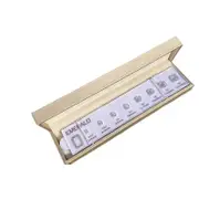 Comprehensive Gemstones Comparison Chart with Sturdy Cubic Zirconia Diamonds Carat Guide Making Tool for Jewelers emerald