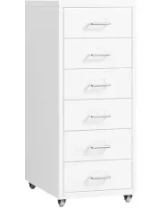 [Levede] 6 Cabinet Drawers in White