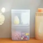 Dustproof Cotton Swabs Organizer Transparent Cotton Stick Storage Box for Home