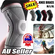 Knee Brace Knee Compression SCGeve Professional Silicone Knee Support Adjustable