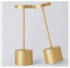 2Pack Cordless Table Lamp, Rechargeable LED Battery 5000mAh Metal USB Powered