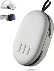 Carrying Case for Meta Quest 3/Quest 2/Vision Pro, Compatible with Battery El...