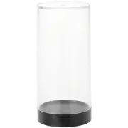 Protech Round Acrylic Action Figure Case with Black Base, 2.25" x 4.75", 100-Pk