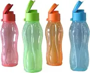 [Tupperware] Aquasafe Plastic 310ml Bottles (Set of 4)