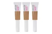 Maybelline Super Stay Full Coverage Under-Eye Concealer 6ml 40 CARAMEL - 3 pack