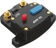 PLAFOPE Audio Safety Switch Amp Circuit Breaker Reset Circuit Breaker Marine Circuit Breaker Car Circuit Breaker Circuit Breaker for Boat 50a Breaker Automotive Circuit Breaker Car Supply