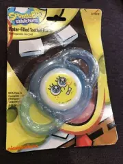 spongebob squarepants water filled teether rattle