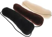 BAZEITFLOW 3Pcs Hair Bun Makers for Women Styling Tool Lightweight Donut Bun Accessories for Travel Parties and Everyday Use