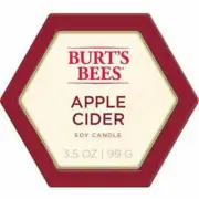 BURT'S BEES Apple Cider Soy Candle In Metal Tin 3.5 oz NEW