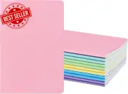 12 Pack A5 Lined Notebook, 6 Colors Journal Notebooks for School, Study, Office,